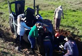 Veículo sai da pista e deixa condutor ferido na ERS-163