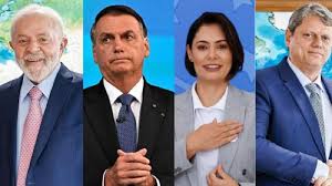 Bolsonaro, Michelle e Tarcísio aparecem à frente de Lula em cenários para 2026, aponta Pesquisa Gerp