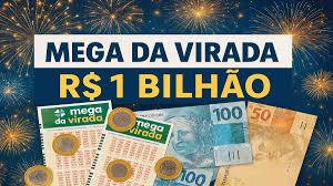 Mega da Virada: Prêmio principal chega a R$ 1 bilhão