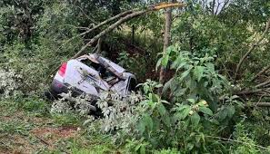 Aquaplanagem provoca acidente na ERS-155, entre Santo Augusto e Ijuí