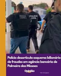 Operação desarticula esquema milionário de fraudes em agência bancária da Região