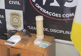 Polícia Civil e Susepe prendem um dos chefes do tráfico de drogas em Três Passos